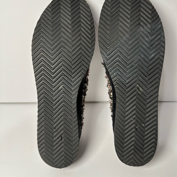 Ron White made Italy Black, Brown, Pink Women’s Tweed Loafers size 5.5 - Picture 10 of 12